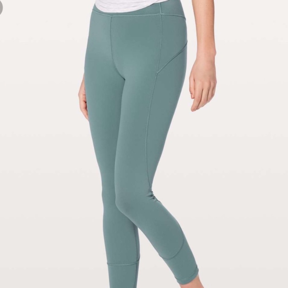 Lululemon In Movement Tight 28” (Seafoam)
